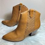 Frye  Reed Woven Western Bootie Ankle Boot Size 10 Photo 2