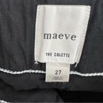Anthropologie  Maeve Colette black stretch pants sz 27 Photo 5