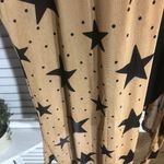 Forever 21  Star Print Chiffon Duster Cardigan Beige Medium Photo 8