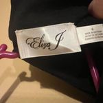 Eliza J NWT  Women Black Plaid Gingham Colorblock Wide leg Jumpsuit 6 Photo 8