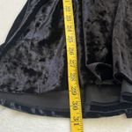 LuLaRoe Elegant Emma Women’s Velvet Black Lavender Sparkle Peplum Blouse Size XL Photo 7