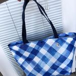 Bath & Body Works Bath & Body Gingham Tote Bag Photo 0