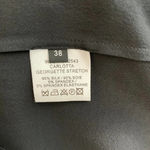 Joseph  Carlotta Georgette Stretch Blouse Black‎ Photo 12