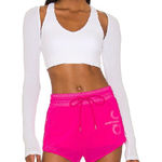 Alo Yoga  Ambience Short Hot Pink Photo 0