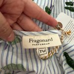 NWT FRAGONARD Summer Striped Cropped Tank Top Blue Purple Sz S Photo 4