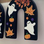 Ghost acrylic earrings, Stud Earrings, Halloween Earrings Black Photo 4