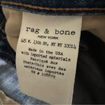 Rag and Bone Dre Low Rise Slim Boyfriend Jeans, Distressed, Lincoln wash, Size 26 Photo 10