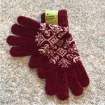 Forever 21 New holiday crew socks, hat & groves set NWT&NWOT fair isle snowflake Photo 14