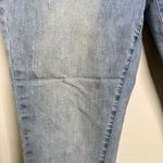 Woman Within  Distressed Skinny Jeans Size 18W 28” Inseam Light Wash Photo 1