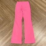 Aritzia TNA Chill Atmosphere Flare Legging Pink Size M Photo 2