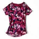 Calvin Klein  Floral Print Short‎ Sleeve T-Shirt Womens Photo 1