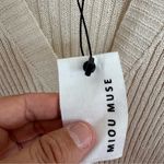 NWT Miou Muse beige April duster size medium Tan Photo 2