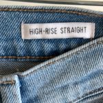 True Craft High Ride Straight Jeans Light Wash Denim Distressed  Womens 6 New Photo 6