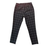 Calvin Klein  Glen Check Plaid Charcoal Stretch Pants 10 Dark Academia Old Money Photo 1