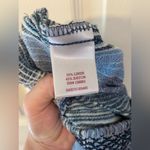 SO  | Blue Striped Linen Gauchos, Size S Photo 1