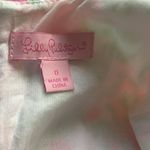 Lilly Pulitzer  Cathy Flamingo Pink Southern Charm Lace Front Shift Dress 0 Photo 5