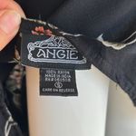 Angie  Black Floral Kimono Photo 1