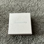 Argento Vivo Gold Plated Sterling Silver Hoop Earrings Photo 2