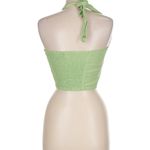 With Jean  Lucille green halter top M Photo 4