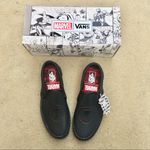 Vans x Marvel Black Widow Classic Slip-On Shoes Photo 1