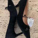 ZARA Trafaluc Women's Court Shoes Pumps Heels Black Bow Photo 11