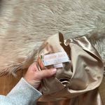 Birdy Grey  Kira Dress In Shiny Satin Neutral Champagne Photo 8