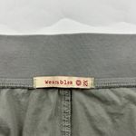 XCVI Light Sage Poplin Canvas Pull On Slim Leg Cropped Pant 2X Photo 2