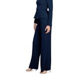Dress the Population  Andreas Wide Leg Pants Navy Blue Large Photo 9