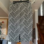 Olivia Blu Knit Chevron Pattern Pencil Skirt Sz XL Photo 2