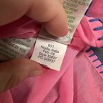 Lilly Pulitzer Tunic Top Womens Medium Pink Blue Embroidered Boho Cover Up Beach Photo 9