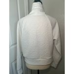 Juicy Couture  Sport Quilted Y2K Pullover Cowl Neck Sweatshirt‎ White S Photo 3
