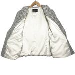 LAFAYETTE 148 Women’s Linen Blend Metallic Neutral Patterned Blazer Brown Size 14W Photo 2