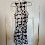 Armani Exchange  Black and White Racerback Romper size 2 Photo 4