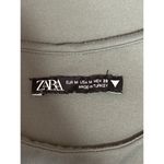 ZARA  Women's Green Sleeveless Racerback High Neck One Piece Bodysuit Tank Top M Photo 2