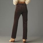 Anthropologie  The Yaya Mid-Rise Corduroy Crop Flare Jeans Pants 28P Photo 3