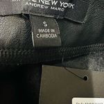 Marc New York  Faux Leather Belted Flare Skirt  Photo 6