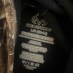 Real tree camo hoodie with blue strings Photo 3