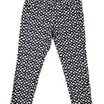 Aryeh  Womans Navy And White‎ Geometric Capri Pants Size Small Photo 0