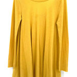 Free People FP Beach size XS/S yellow long sleeve blouse tunic cotton blend Photo 0