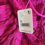 Free People NWT Adella Lace Woven Camisole Top M In Rose Hypnotic Babydoll Photo 4