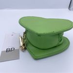 BP Nordstrom coin pouch/ headphone case holder heart shape bright green Photo 5