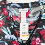 Tommy Bahama  Midnight Orchid Lace Up Tunic Size Small Medium NWT Coverup Photo 7