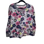 secret treasures  Floral Medium Sweater Scoop Neck Pastel Spring Cottagecore Photo 0