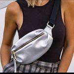 Aimee Kestenberg  Bum Bag Fanny Pack Leather Gray Photo 0