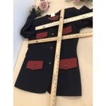 Harve Bernard Women Military Style Jacket Size8 Lined 100% Wool Clueless Preppy Size 8 Photo 8