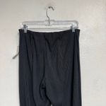 Maeve Anthropologie  Black Ribbed Flare Leggings Sz M NWT Photo 8