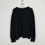 J.Crew Odette Sweater Lady Jacket Jewel Buttons Preppy Wool Alpaca Black 2X Photo 8