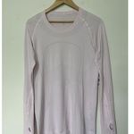 NWT Lululemon Swiftly Tech Long Sleeve Shirt 2.0 Size 12 Blissful Pink Photo 1