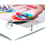 Boutique NEW Silver‎ Bracelet Set Boho Cuff Bangle Feather Triangle Rhinestone Jewelry Photo 4