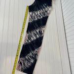 Young Fabulous and Broke Black & Pink Tie Dye Jumpsuit Racerback Tapered Size M Photo 6